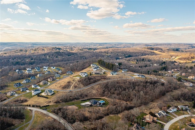 view of birds eye view of property