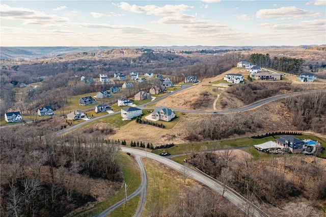 view of birds eye view of property