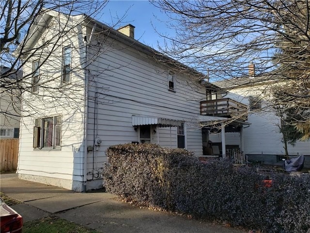 view of back of house