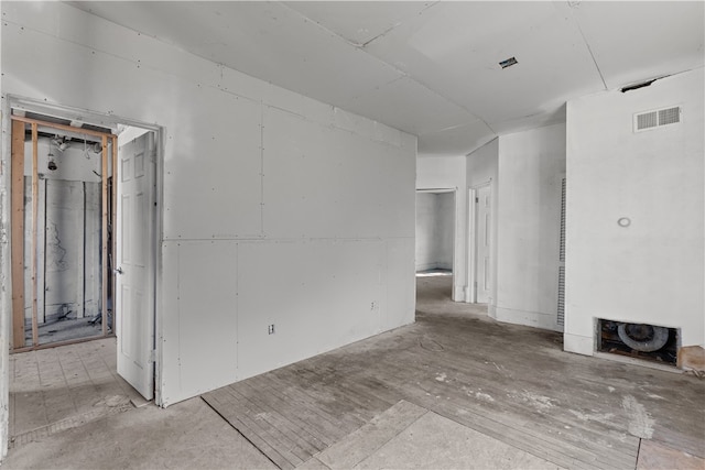 view of unfurnished living room