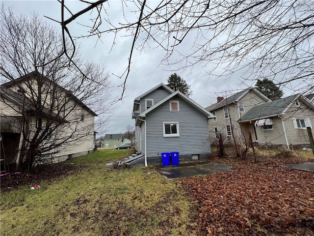 view of rear view of house