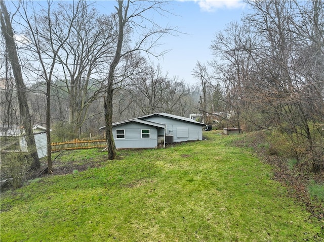 view of yard