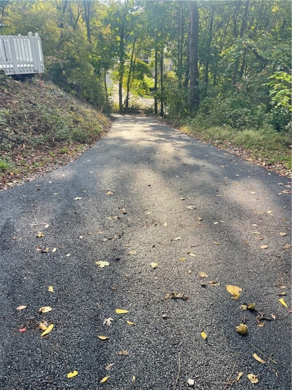 view of road