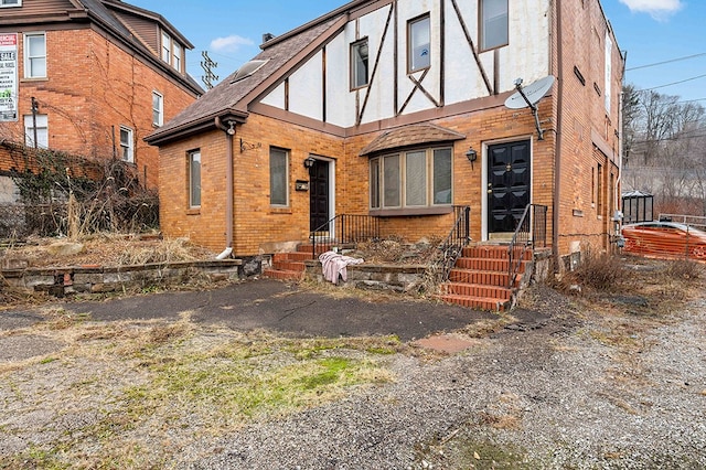 view of rear view of property