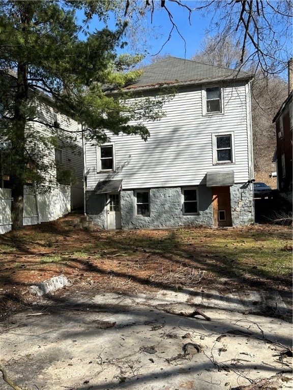 view of back of house