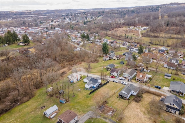 view of aerial view