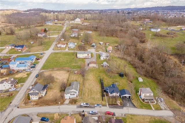 view of aerial view