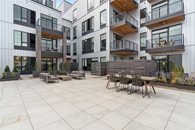 view of home's community featuring a patio