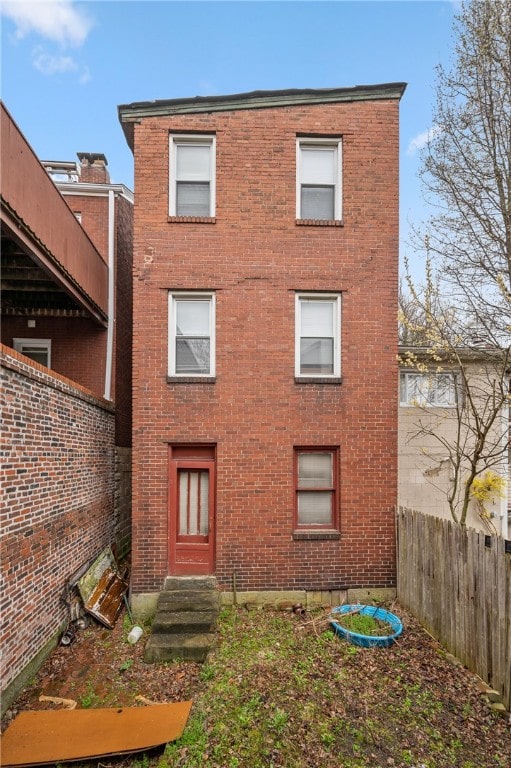 view of back of house