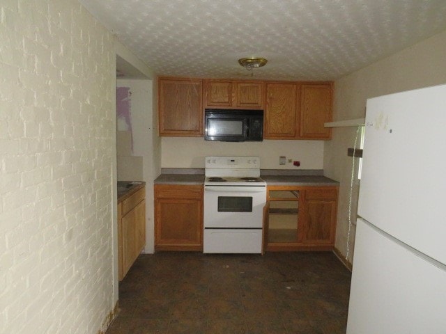 kitchen with white appliances