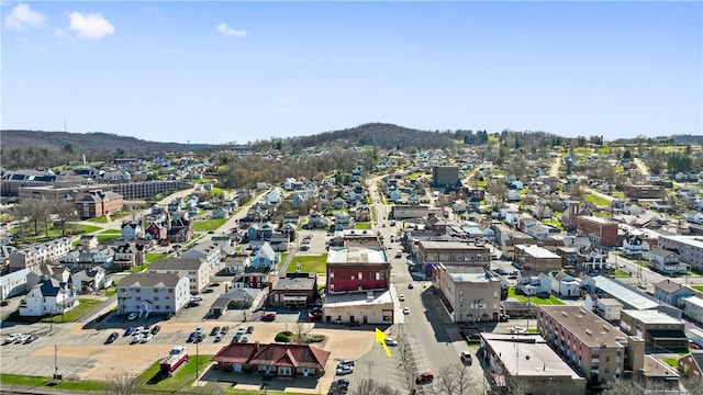 view of aerial view