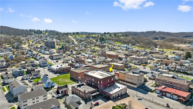 view of aerial view