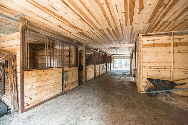 view of stable