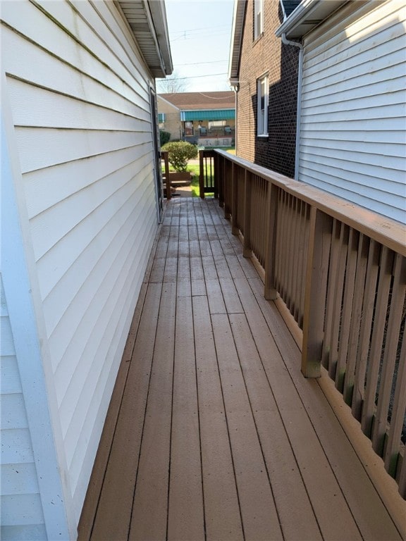 view of deck