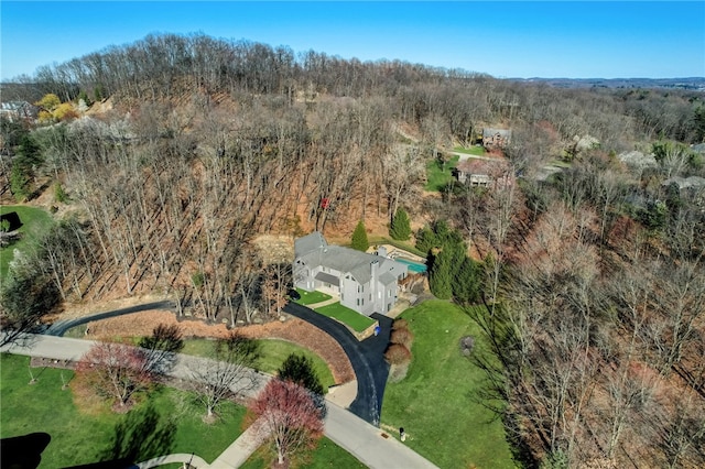 view of birds eye view of property