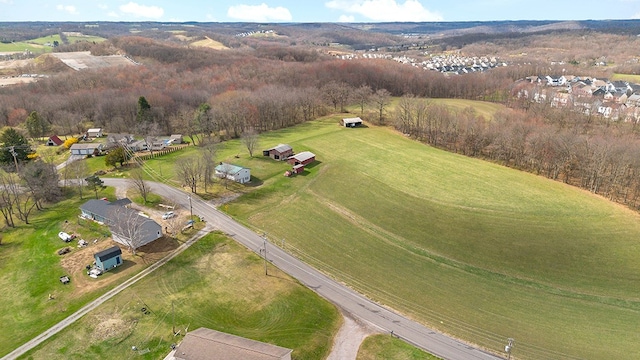 view of drone / aerial view