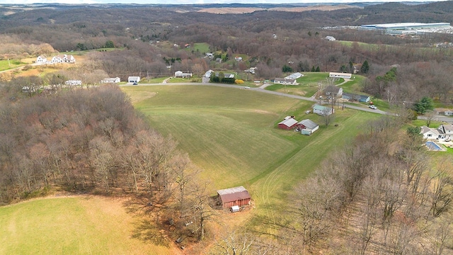 view of drone / aerial view