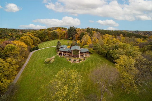 view of drone / aerial view