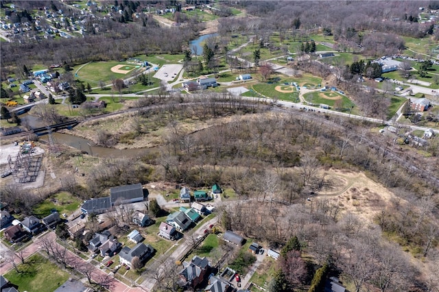 view of drone / aerial view