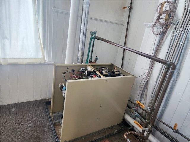 view of utility room