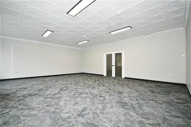 view of tiled empty room