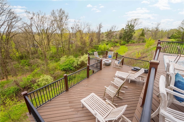 view of deck