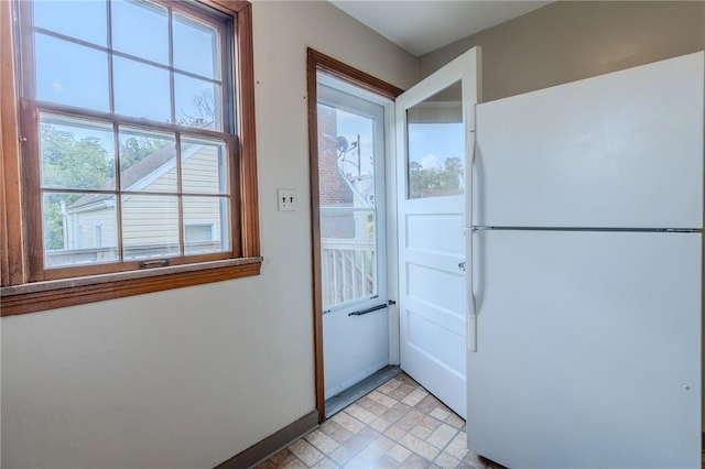 view of doorway to outside