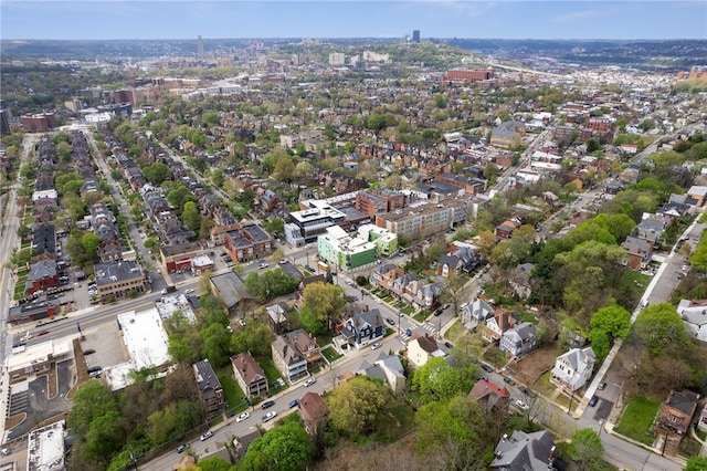 view of aerial view