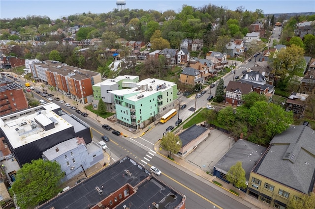 view of aerial view