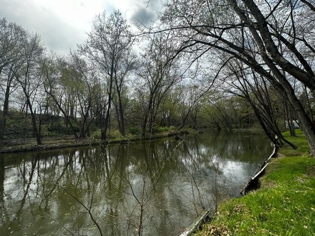 view of water feature