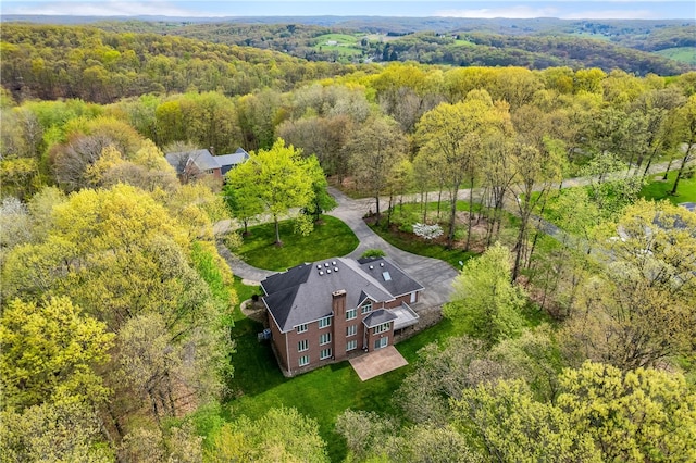 view of birds eye view of property