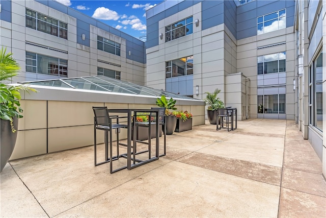 view of patio