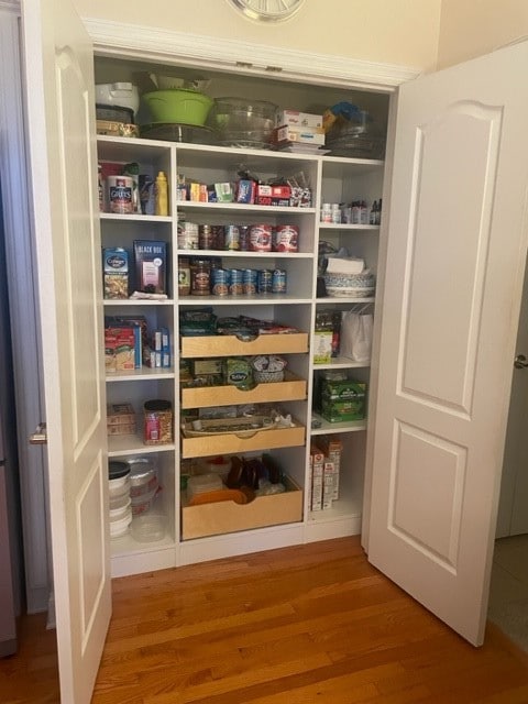 view of pantry