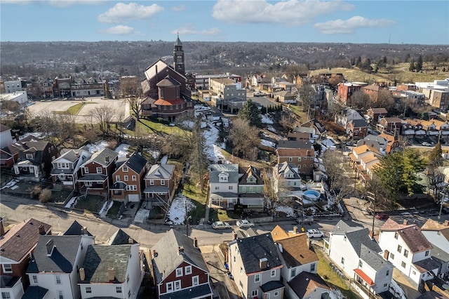 view of aerial view