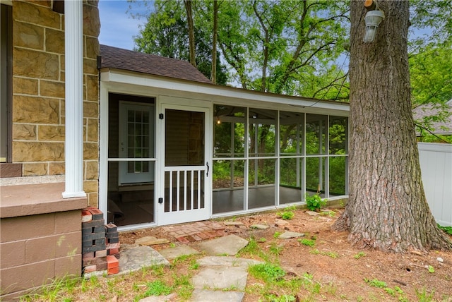 view of property entrance