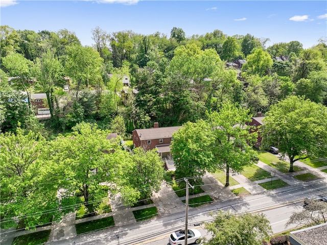 view of birds eye view of property