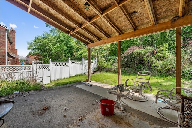 view of patio / terrace