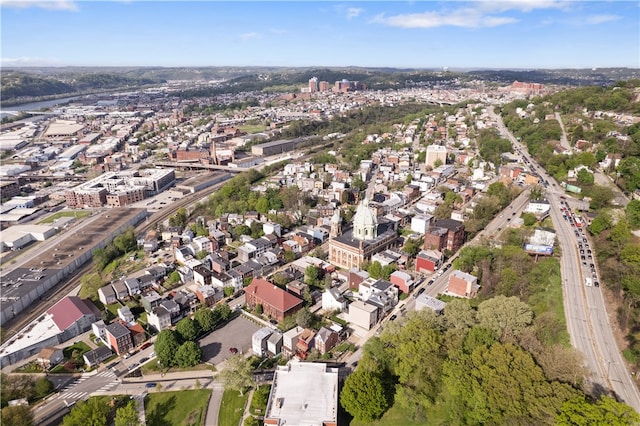 view of aerial view