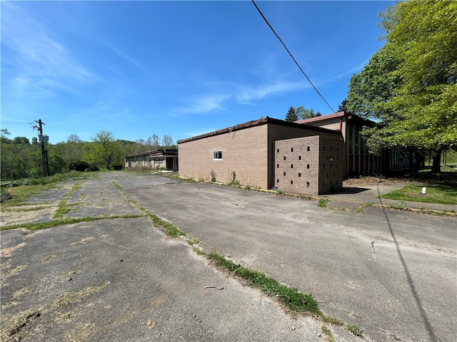 view of side of property