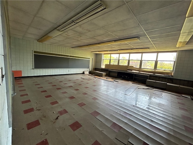 view of unfurnished living room