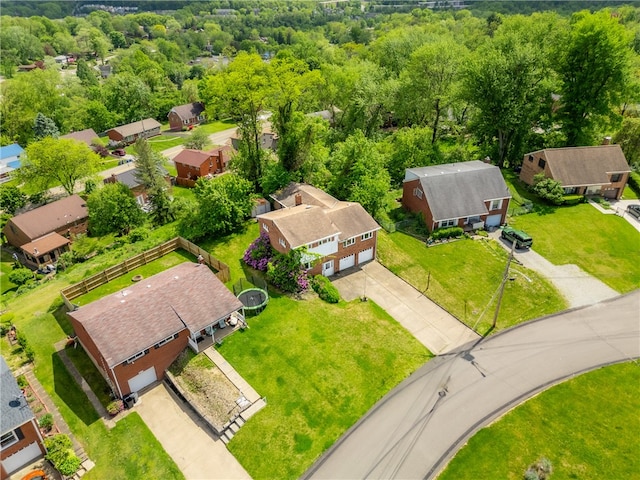 view of birds eye view of property