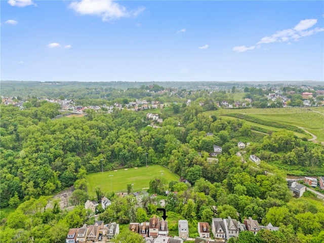 view of birds eye view of property