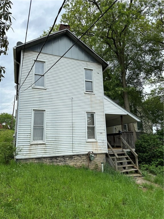 view of back of house