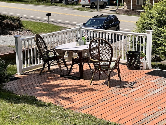 view of deck