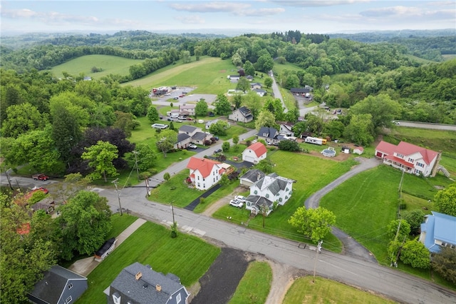 view of aerial view