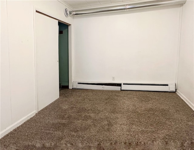 empty room with carpet floors