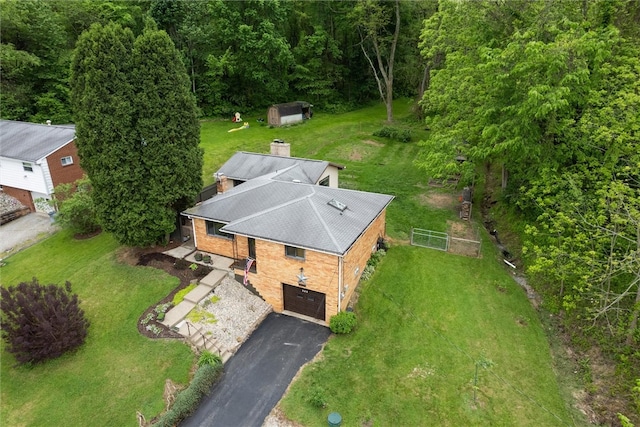 view of birds eye view of property