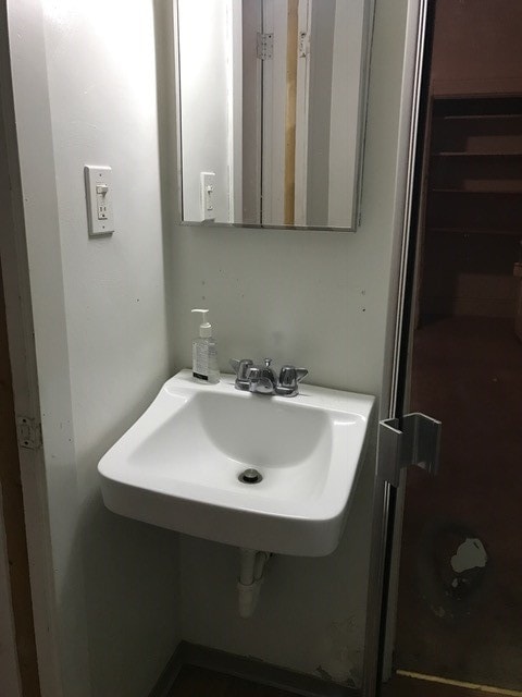 bathroom featuring sink