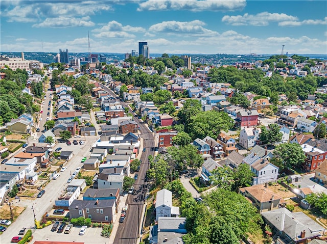 view of aerial view