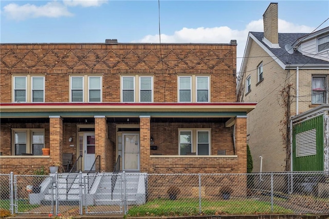 view of townhome / multi-family property